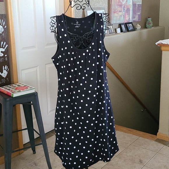 Lands'End black & white dress - Picture 9 of 9